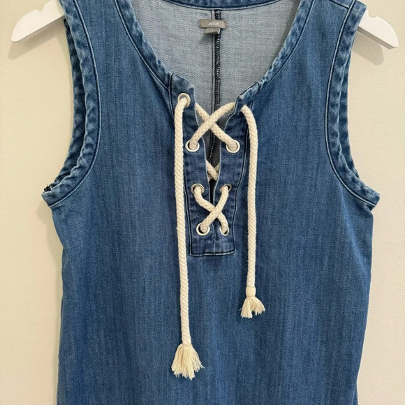 Aerie Denim Mini Dress - Picture 6 of 8